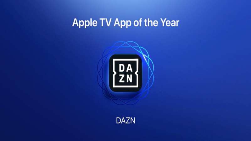 Dazn, escogida como mejor app para Apple TV del año