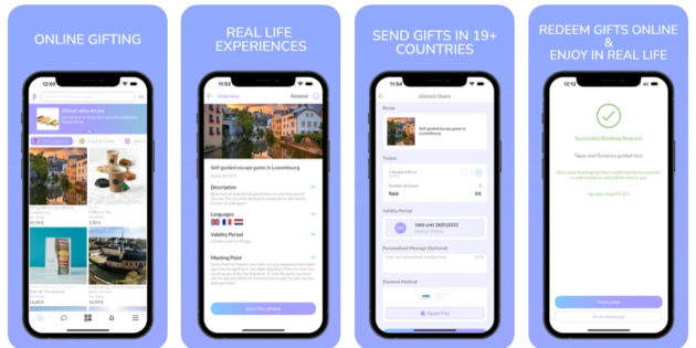Giftable, la app para regalar experiencias, llega a España y a otros 18 países europeos