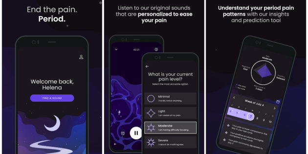 Esta app alivia tus dolores menstruales con sonidos basados en la ciencia