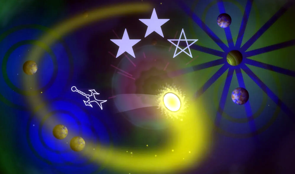 Mourning Star, un viaje cósmico en forma de juego móvil para descubrir quién eres