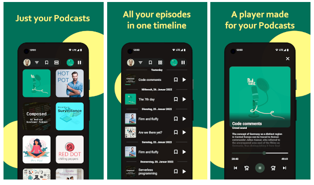 Podify, la app para organizar tus podcasts de Spotify por separado