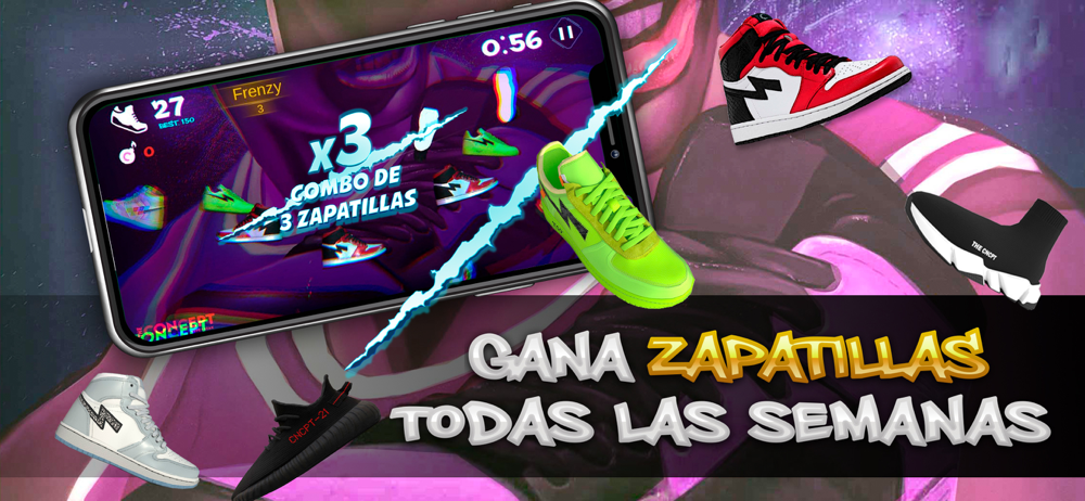 The Concept- Sneakers Ninja, el juego de cortar zapatillas que triunfa en la App Store
