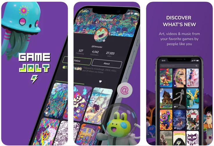 La plataforma social para gamers Game Jolt llega a los dispositivos móviles