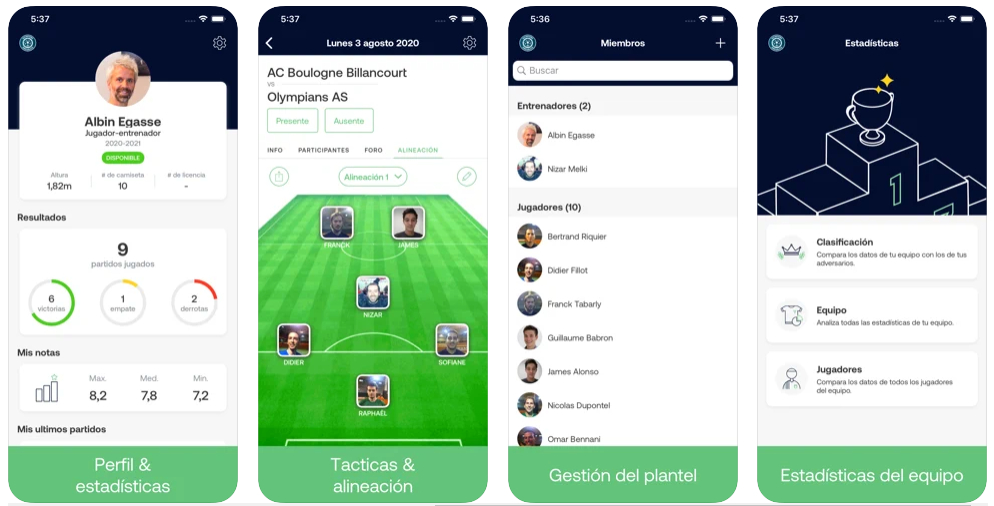 La app de gestión deportiva SportEasy aterriza en España