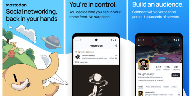 Mastodon, la red social descentralizada, ya tiene app para Android