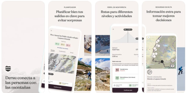 La app para planificar rutas de montaña Dersu cierra una ronda de 1 millón de euros