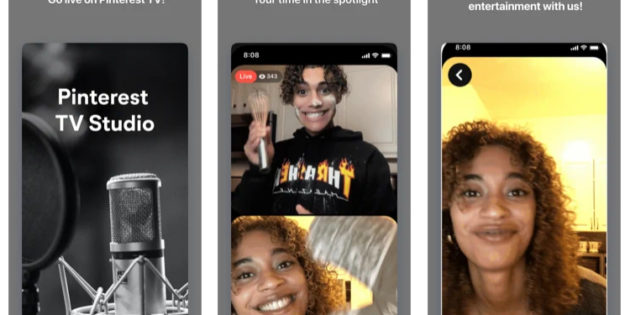Pinterest ha lanzado una app de livestreaming para videocreadores y lo ha hecho por lo bajini