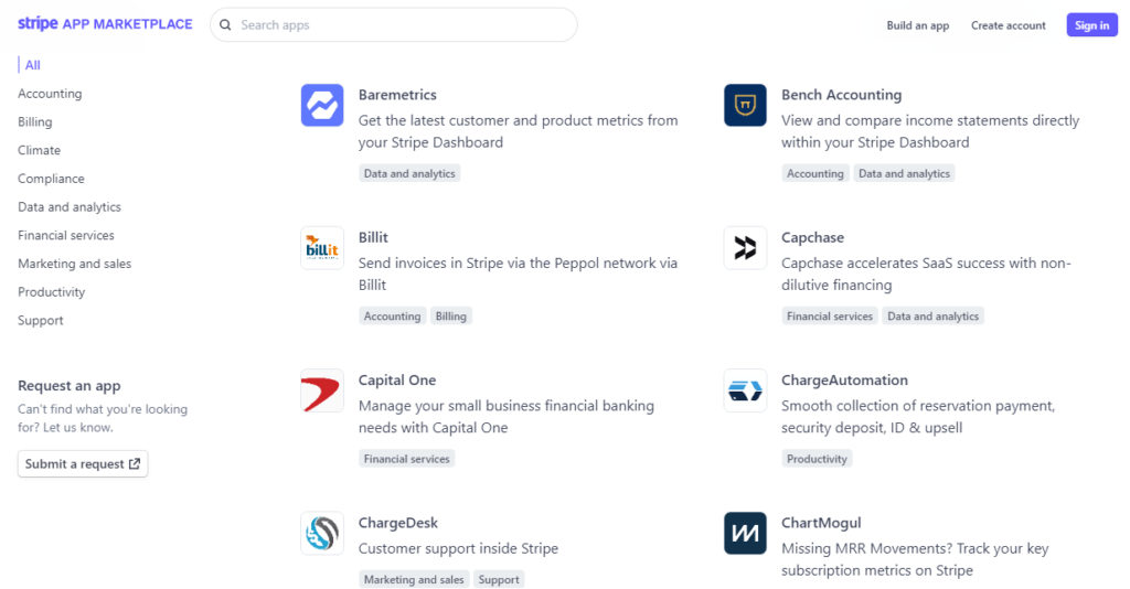 La herramienta de pagos Stripe lanza Stripe App Marketplace