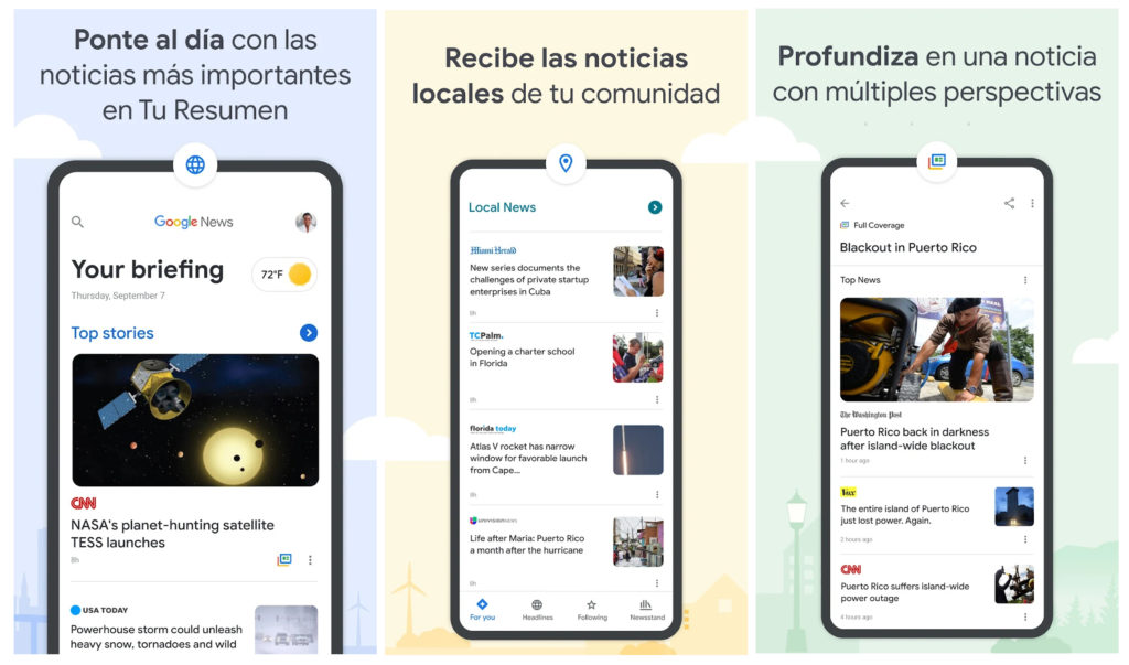 La app de Google News ya se puede descargar en España para iOS y Android
