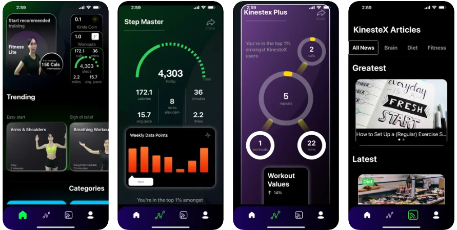 Kinestex, la app con inteligencia artificial que te da feedback de tus entrenos en tiempo real