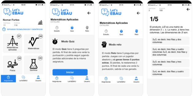 Let´s EBAU Selectivitime, la app que gamifica las pruebas de Selectividad