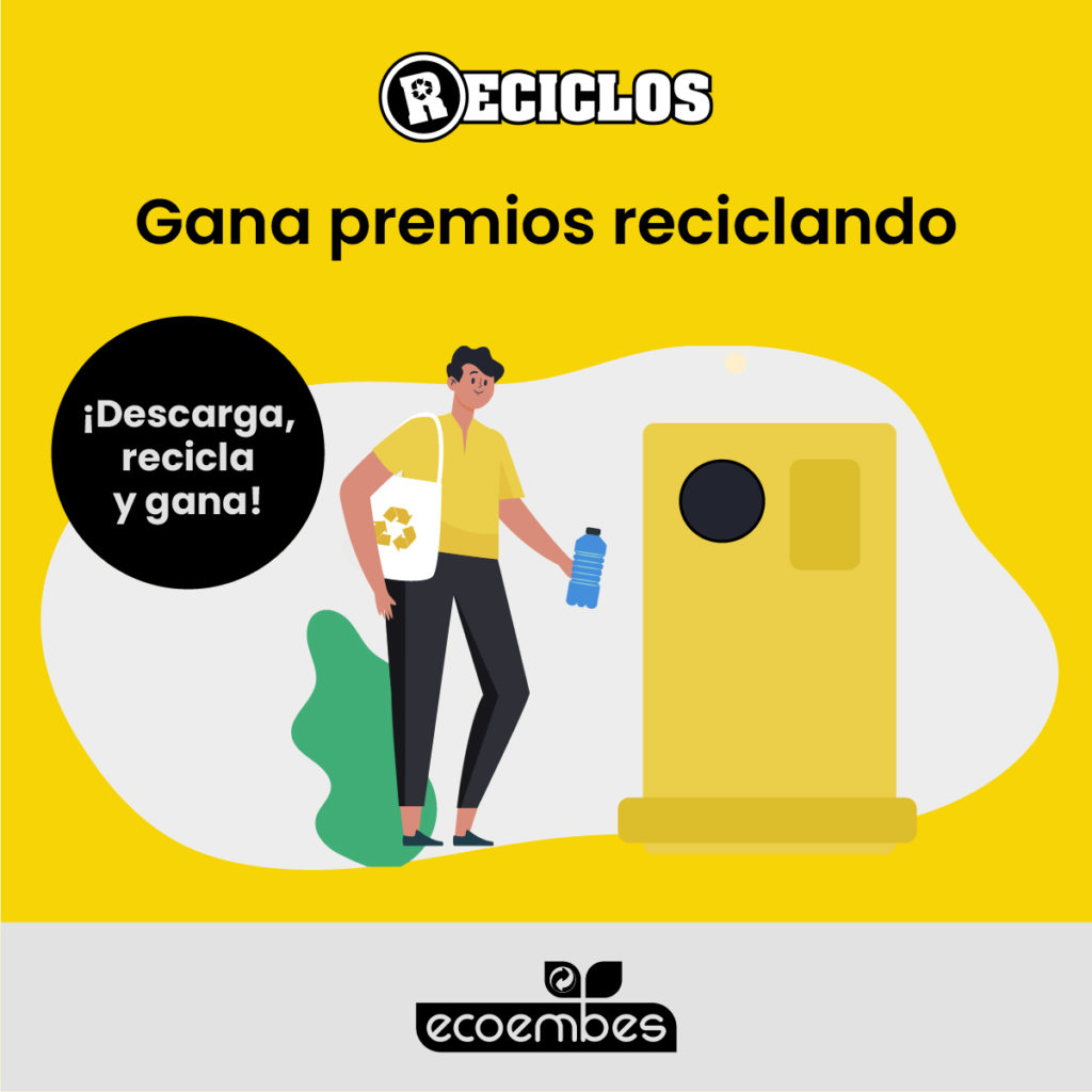 RECICLOS, la app que premia a los ciudadanos por reciclar