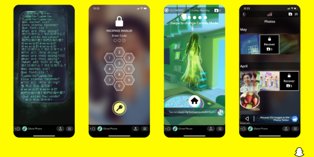 Snapchat presenta Ghost Phone, su primer juego de realidad aumentada