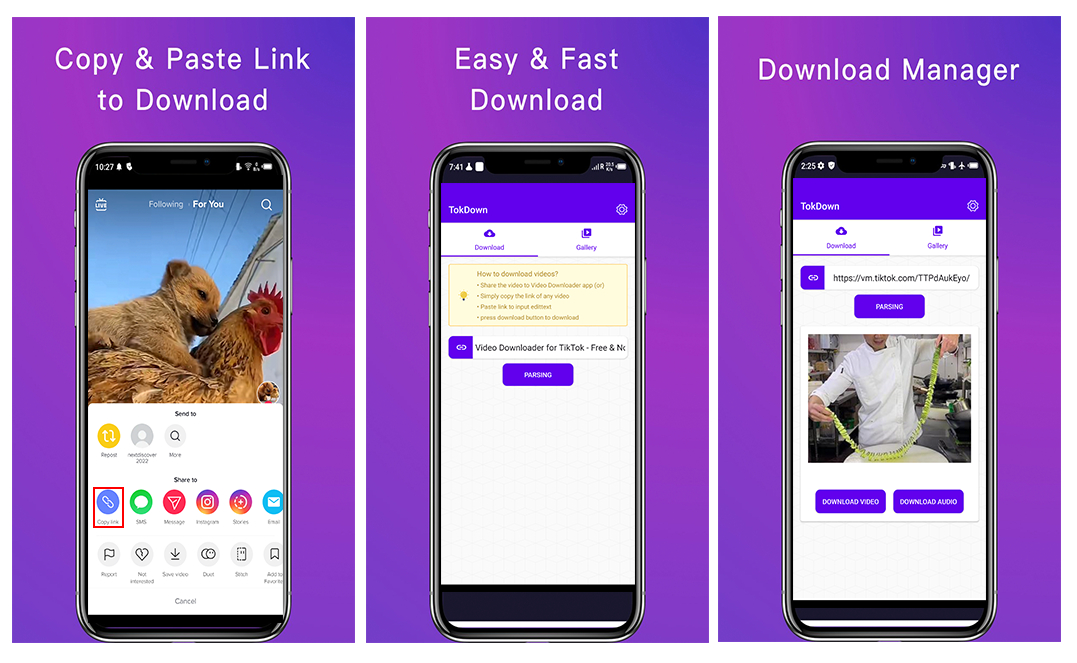 Esta app para Android te permite descargar vídeos de TikTok sin marca