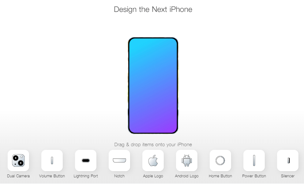 Design the Next iPhone, la app para que diseñes el próximo teléfono de la manzana