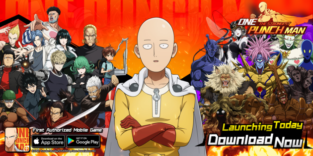One Punch Man- The Strongest, ya disponible en iOS y Android