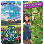 Text Express: Word Adventure, un juego de vocabulario con palabra de mujer