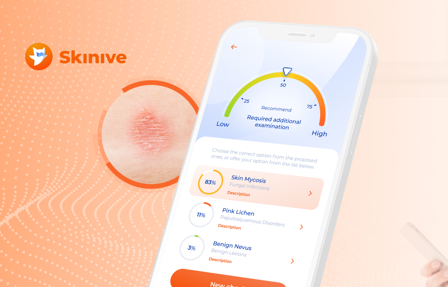 La app Skinive puede identificar 50 patologías cutáneas a partir de una foto