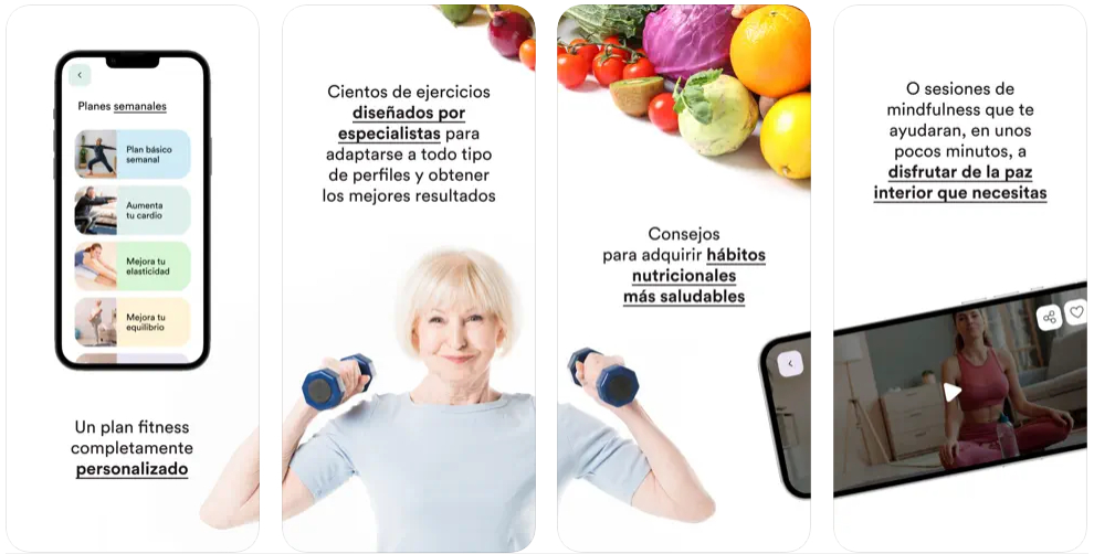 Nace Sensalus, la primera app de fitness para mayores de 50 años