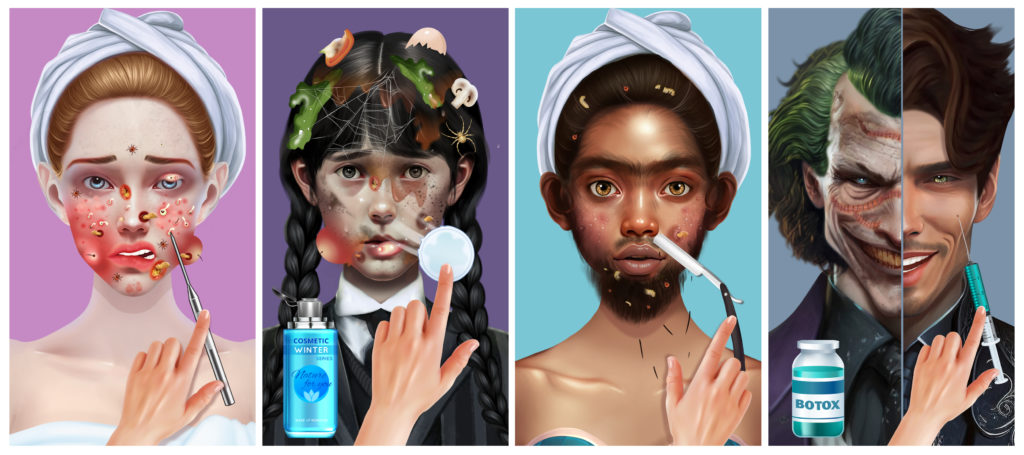 Makeover & Makeup ASMR, un juego que en lugar de relajarte te estresará por su excesiva publicidad
