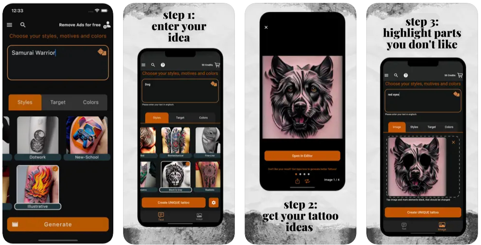 Las mejores apps de tatuajes