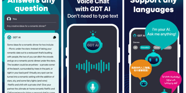 Cuidado con la app GDT, una copia falsa de ChatGPT