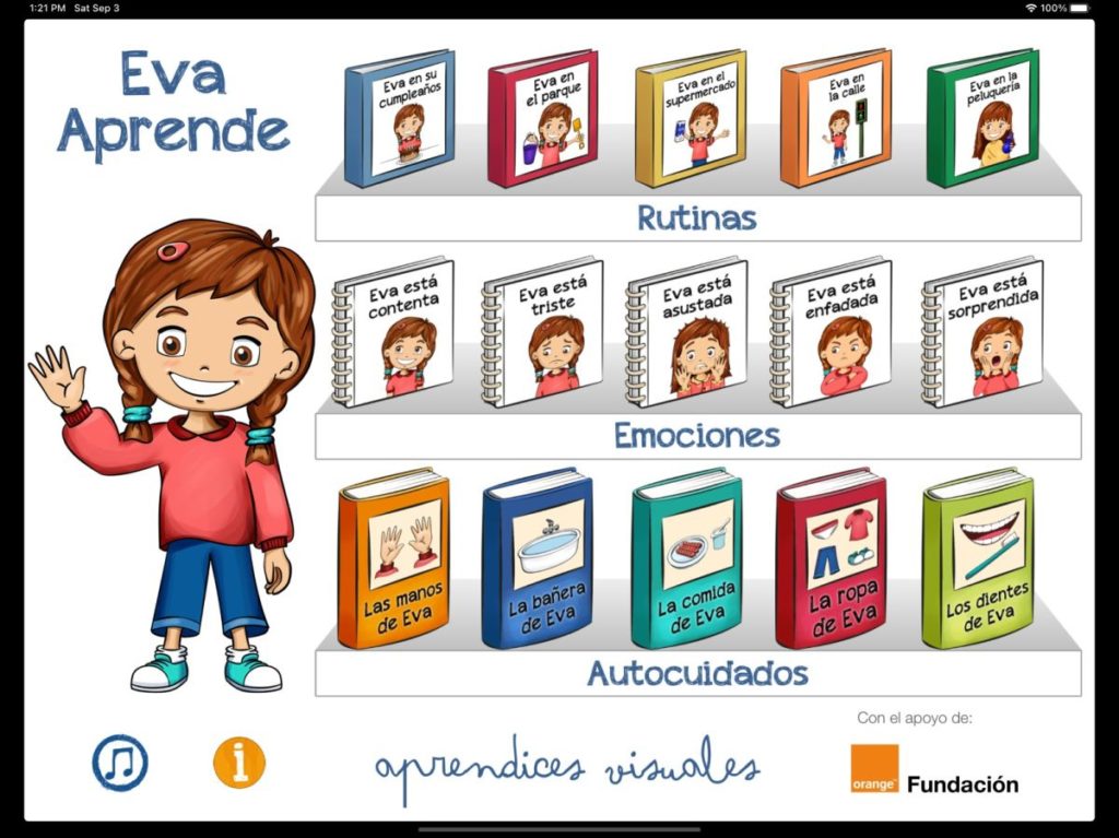 Eva Aprende, la app de cuentos interactivos para niñas autistas, ya disponible en todas las plataformas
