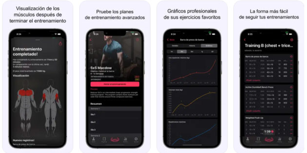 SmartWorkout, una de las apps más completas para seguir tus progresos levantando peso