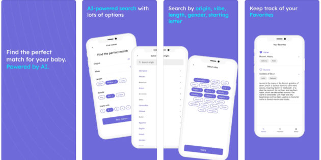 Esta app te ayuda a escoger el mejor nombre para tu hijo o hija gracias a la IA