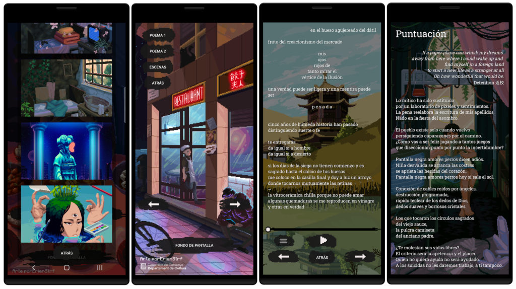 Pixel art y poemas con temática china se unen en la app ShanShui Pixel Scenes
