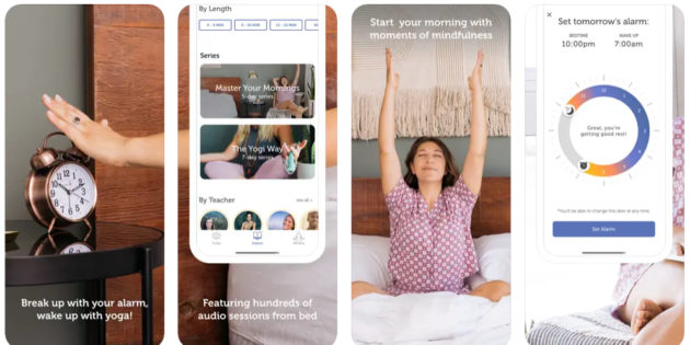 La app de despertador Yoga Wake Up se lanza en español
