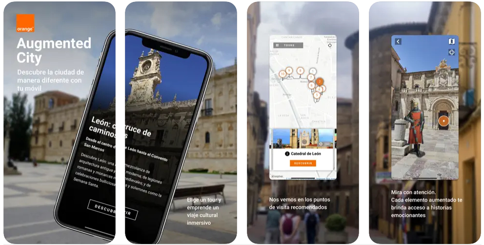 Visita León de manera inmersiva con la app Augmented City