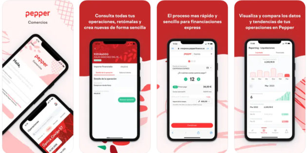 La app Pepper Comercios permite financiar compras de hasta 10.000 euros