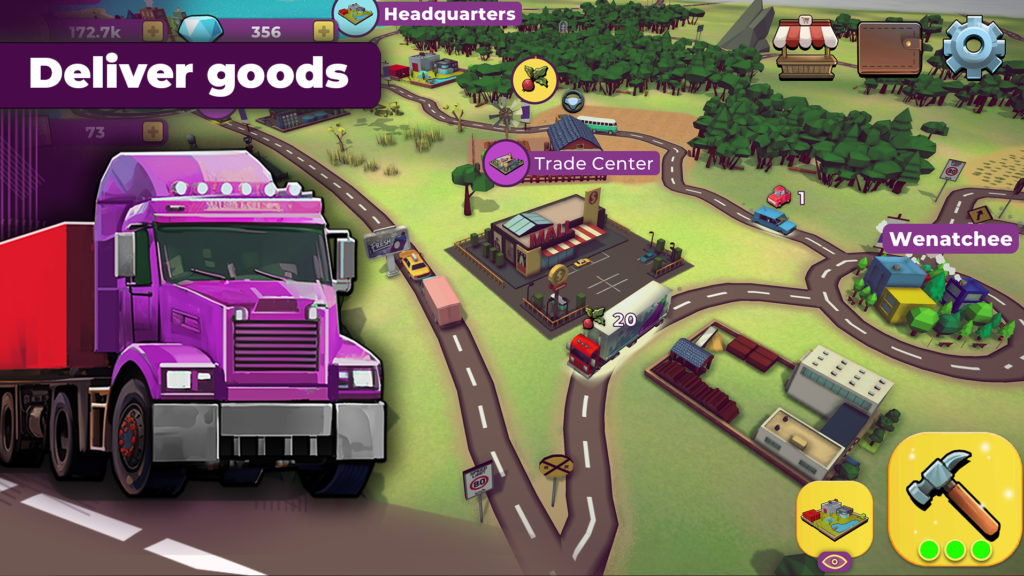 Transportico, el juego donde creas un imperio de la logística, llega a iOS