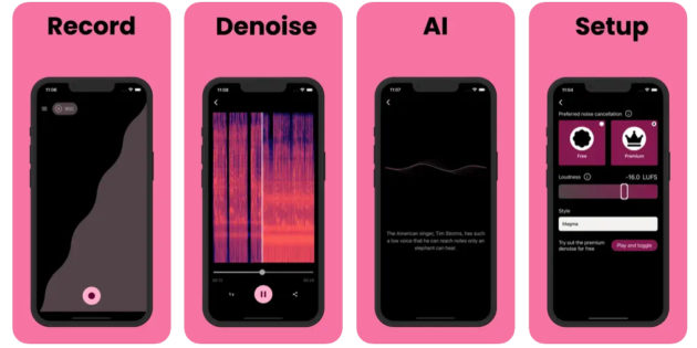 Esta app permite eliminar el ruido de los mensajes de voz gracias a la IA