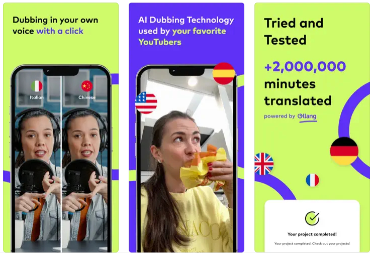 Dubecos, una app que dobla tus vídeos a múltiples idiomas