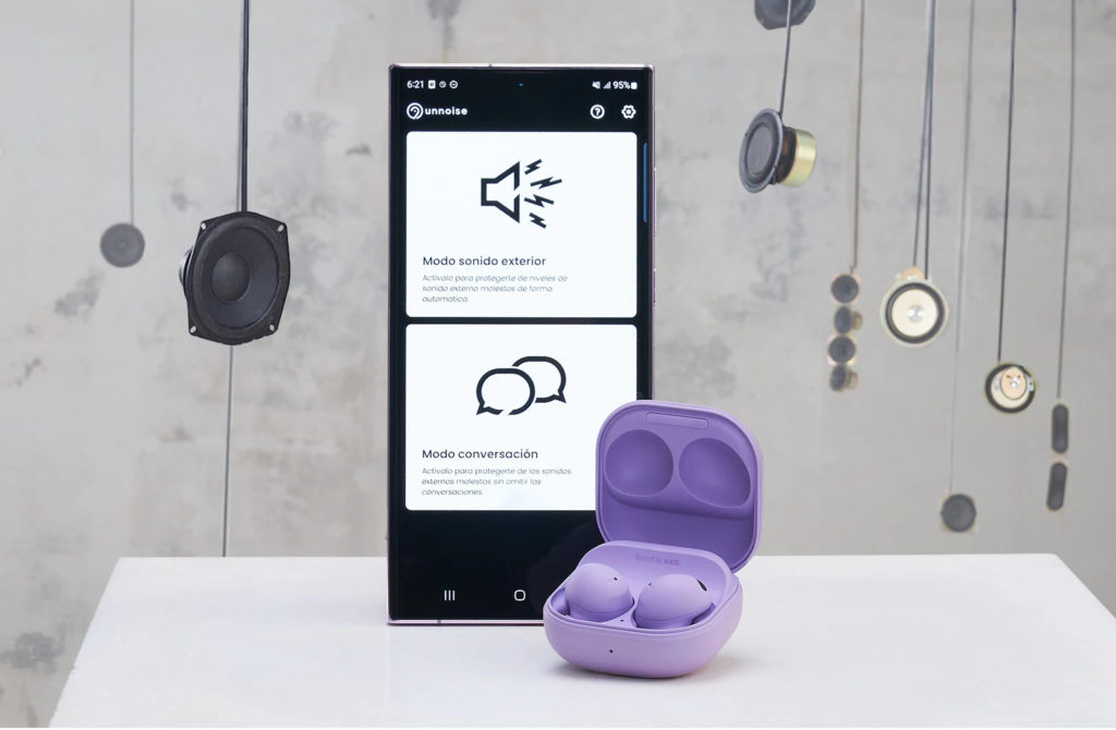 Samsung anuncia el lanzamiento de la app Unnoise para personas con hiperacusia