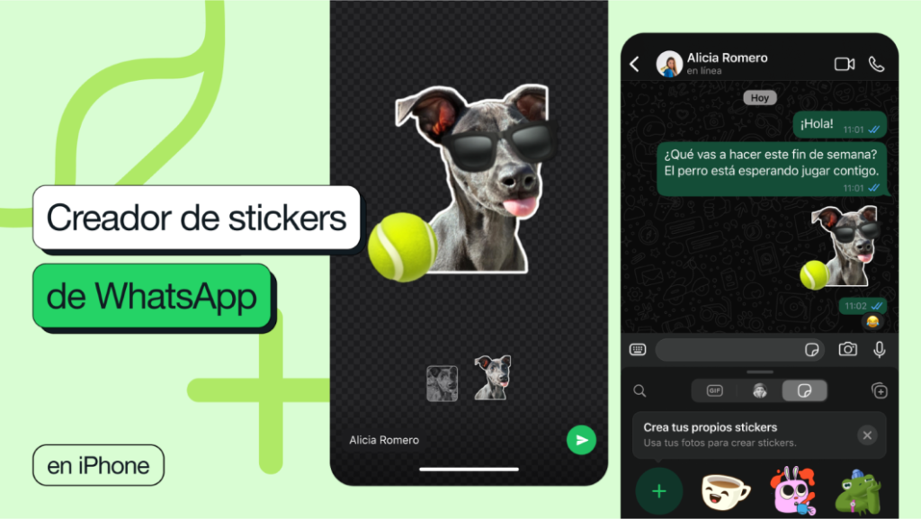 WhatsApp ya te permite crear tus propios stickers en la app
