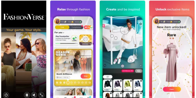 El juego de moda para iOS y Android es FashionVerse