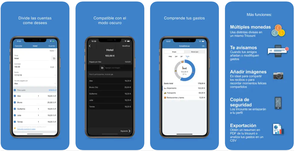 Tricount, la app para compartir gastos que triunfa en la App Store