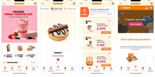Dunkin´ Donuts estrena aplicación móvil