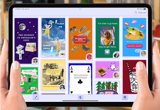 Nace Downpour, una app para transformar collages en juegos