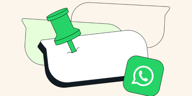 WhatsApp ahora permite fijar 3 mensajes en cada chat