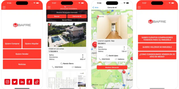 Bafre Inmobiliaria lanza una app que indica cuántos interesados hay en comprar una propiedad