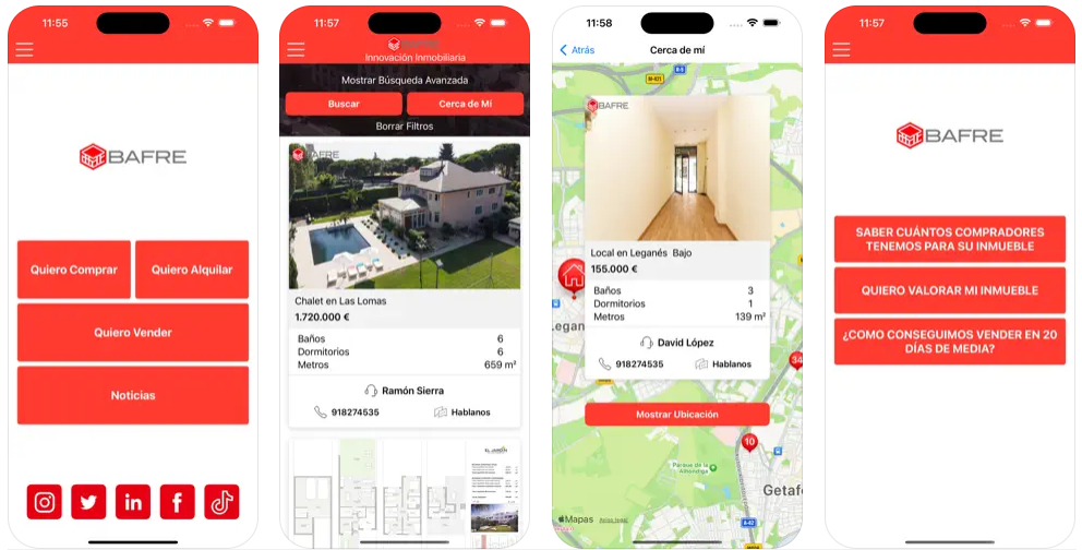 Bafre Inmobiliaria lanza una app que indica cuántos interesados hay en comprar una propiedad