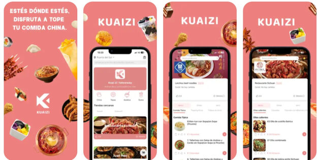 KuaiZi, la app de delivery centrada en comida china