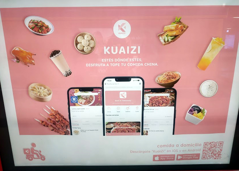 KuaiZi, la app de delivery centrada en comida china
