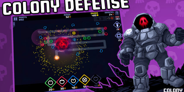 Defiende tu colonia espacial con el juego Colony Defense