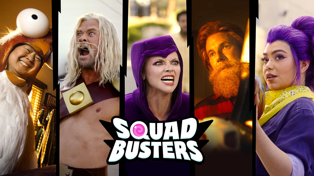 Squad Busters cuenta con un elenco de actores famosos para su trailer de lanzamiento