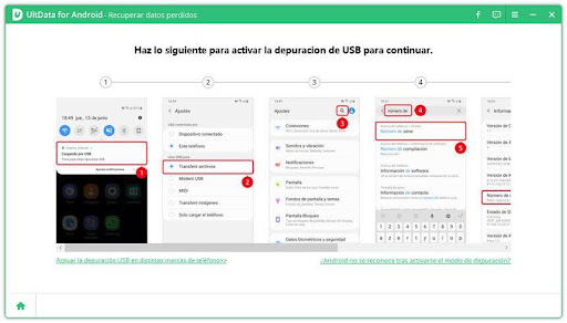 Cómo recuperar los archivos eliminados de teléfonos y tablets Android en PC